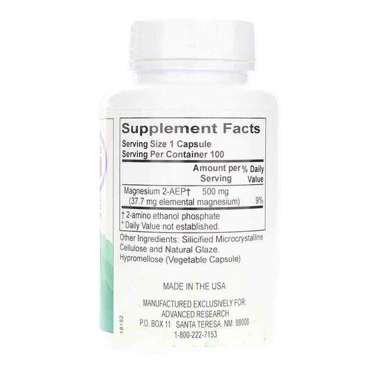 2-AEP Magnesium 500 Mg, ADR